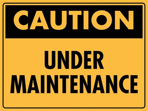 Under Maintenance.